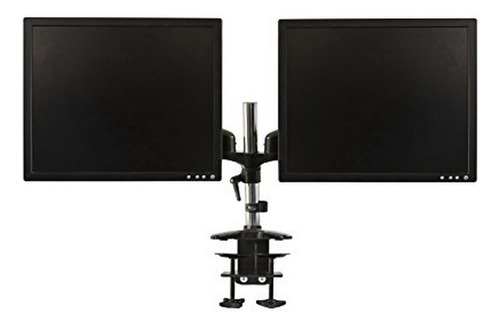 Soporte Monitor Dual  - Altura Ajustable Con Resorte De Gas 