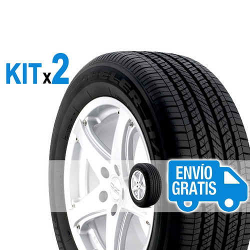 Imagen 3 de 9 de Combo 2u 235/60 R17 Dueler H/ L 400 Bridgestone Envío Gratis