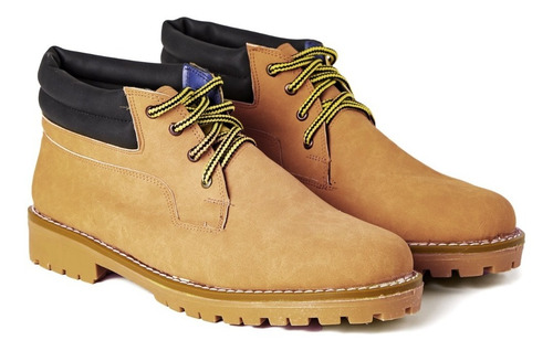 Imagen 2 de 6 de Zapatillas Hombre Botitas Moda Eco Cuero Simón De La Costa