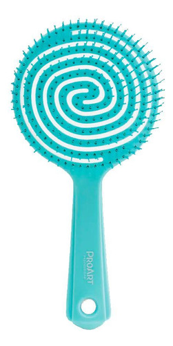 Escova Redonda Easy Flexi Azul Proart