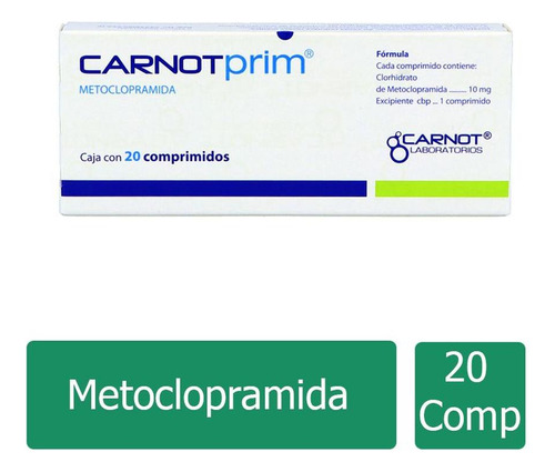 Carnotprim 10 Mg Caja Con 20 Comprimidos