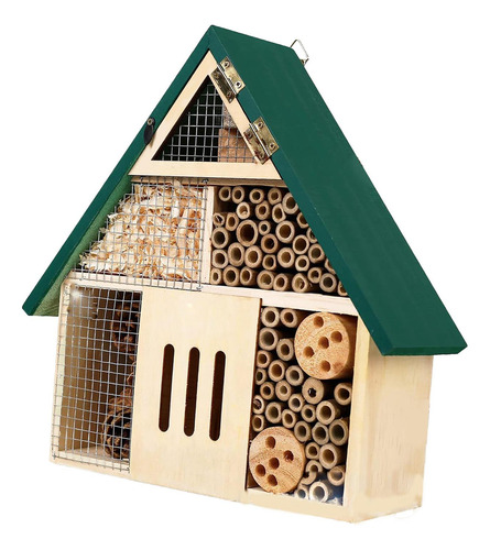 Hotel De Abejas, Serrín Polinizador De Abejas, Resistente A