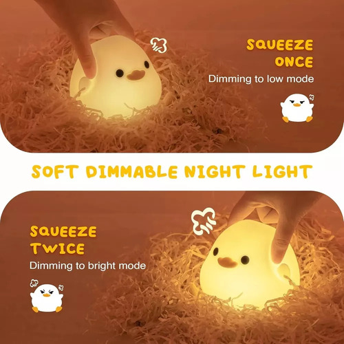 Iy Lámpara Led Para Niños Nova Silicone Para Patos Con