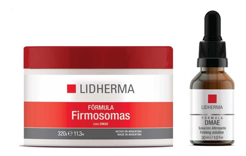 Kit Super Reafirmante Firmosomas + Solución Dmae  Lidherma