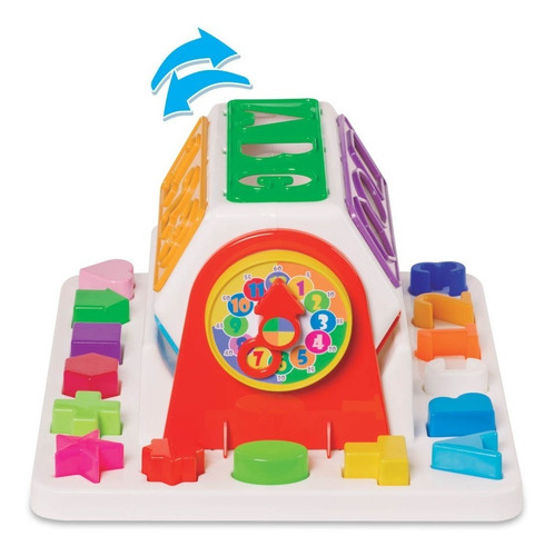 Imagem 4 de 5 de Brinquedo Didático Educativo Bebe Girababy Encaixe Infantil