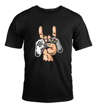Comprar Playera Mano Play Videojuegos Control Gamer