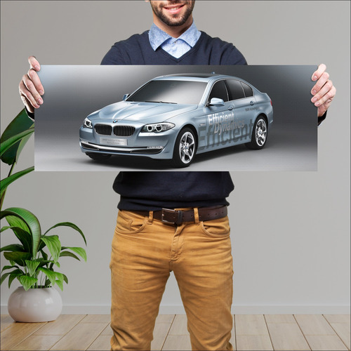 Cuadro 30x80cm Auto 2010 Bmw Concept 5 Series Ac 749