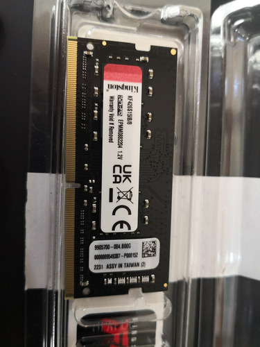 Memoria Ram Fury Impact Ddr4 2666mhz Gamer 8gb 1 Kingston (Usado)