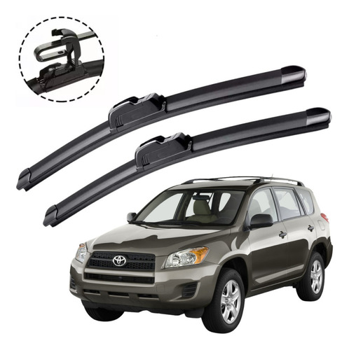 2 Plumas Limpiaparabrisas Brx Toyota Rav4 2007