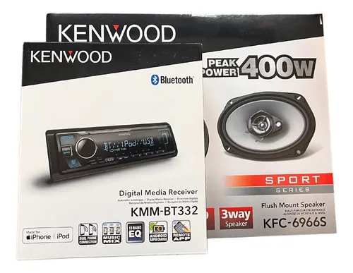 Kit Keenwood Radio 1 Din Mas Parlantes 6x9 Para Auto