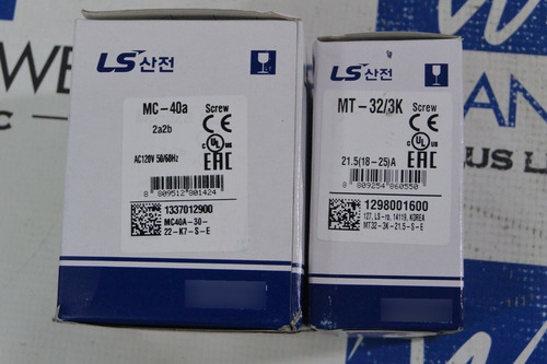 New 30 Hp Size 2 Motor Starter Mc-40a Mt-32 18-25a 48va Yym
