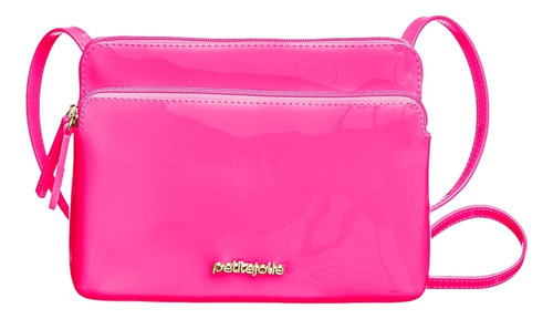 Bolsa Feminina Petite Jolie Becky Cor Pínk Flourescente