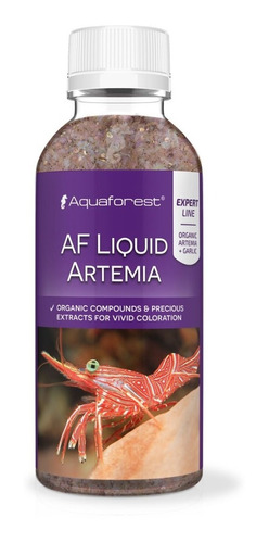 Artemia Liquida 200ml Aquaforest Alimento Peces Reef Discus