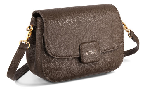 Bolsa Crossbody Enso Mujer Eb244302cb Cafe Color Marrón