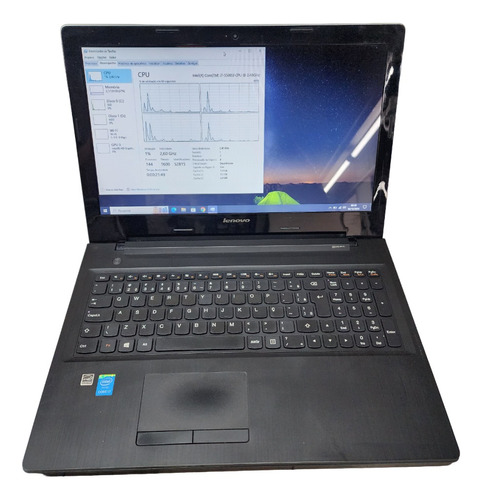 Notebook Lenovo Core I7 8gb Ssd 128gb + Hd 1tb Tela 15,6  (Recondicionado)