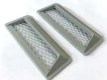 Comprar Tomas Aire Adorno Tuning Capot O Laterales Auto Gris .x2 T40