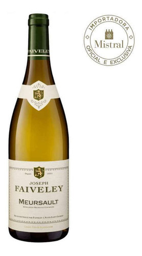 Vinho Branco Meursault 2017 Faiveley 750ml
