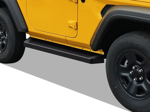 Estribo Negro Para Jeep Wrangler Jl Puerta Lateral Fabrica