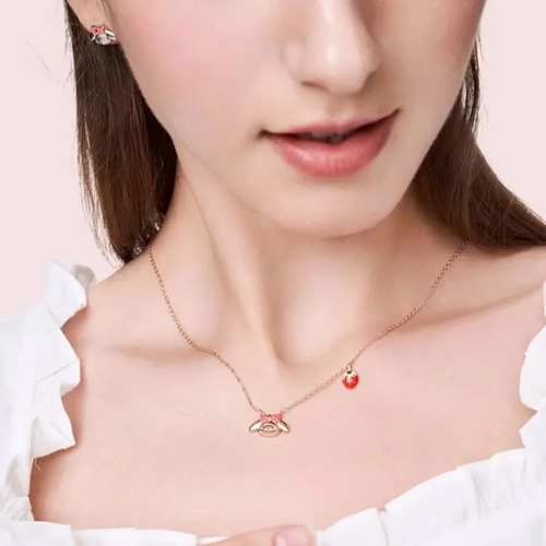 T Collar My Melody Enchapado En Oro