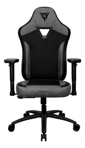 Cadeira de jogador Aerocool Thunderx3 Eaze Mesh Black de até 150 kg, cor preta, material de estofamento, malha