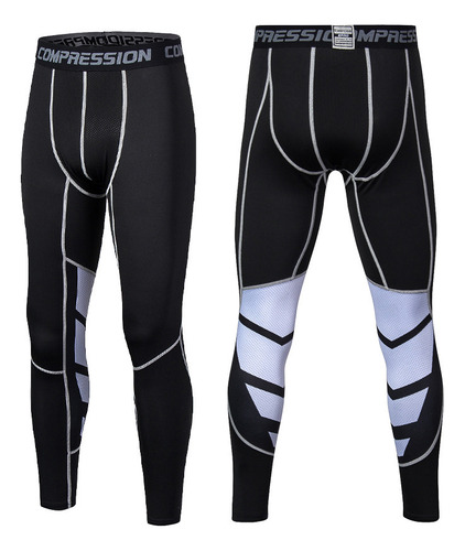 Leggings De Baloncesto De Compresión De Alta Elasticidad De