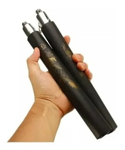 Nunchaku Linchaco Profesional Para Práctica Mangos De Goma 