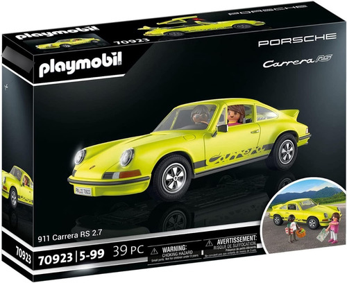 Figura Armable Playmobil Porsche 911 Carrera Rs 2.7 Edad 5+ Cantidad de piezas 30