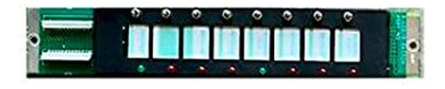 Simplex ******* Módulo De 8 Interruptores Y 8 Led Amarillos