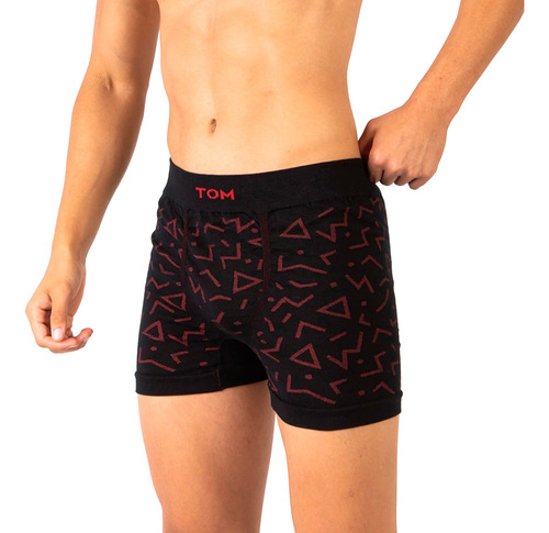 Boxer Sin Costura Tom Ciudadela Jaquard Algodon Lycra 5135