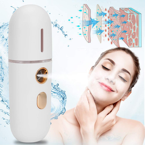 Rociador Facial De Niebla Mini Vaporizador Portátil Color