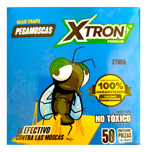 Pega Moscas Xtron 50 Piezas