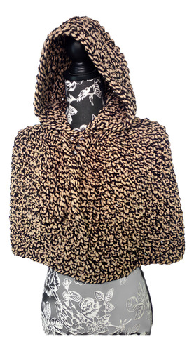 Capa Poncho Con Capucha