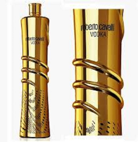 Imagen 6 de 8 de Vodka Roberto Cavalli Gold Edition 1000ml
