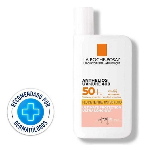 Anthelios Uvmune 400 Fluido Color Spf50+ La Roche-posay 50ml