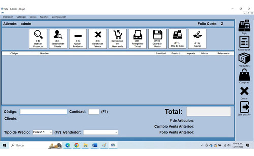 Srv Punto De Venta - Sistema Punto De Venta - Software