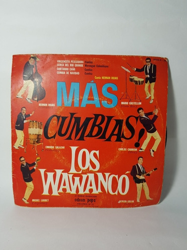 Imagen 1 de 10 de Antiguo Vinilo Los Wawanco Más Cumbias! Odeon Mag 57583