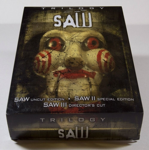 Saw 1 2 3 Trilogia De Peliculas Discos Con Mascara Dvd