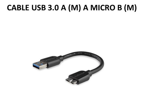 Cable Usb 3.0a A Micro B 