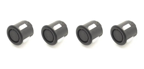 Sensor De Ré 4 Sensores Preto Estacionamento Display Led