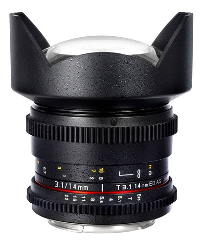 Samyang 14mm T3.1 Cine Lens For Nikon F-mount