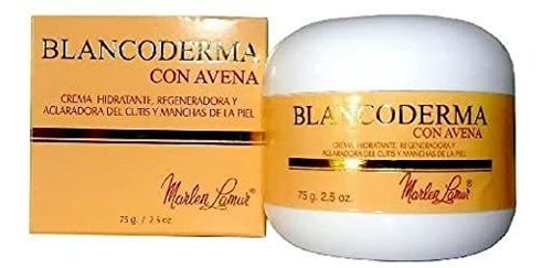 Crema Blancoderma Con Avena 75 Gramos