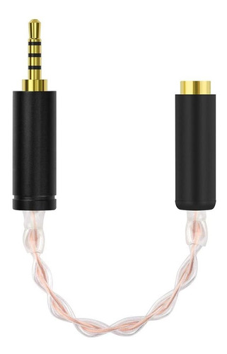 Cable Adaptador Audio 2,5mm Macho A 3,5mm Hembra | 13cm