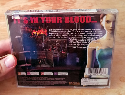Resident Evil 3 Psx Ps1 Nuevo Sellado Greatest Hits