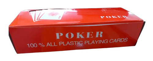 Cartas De Poker Plastificadas Caja De 6 Unidades