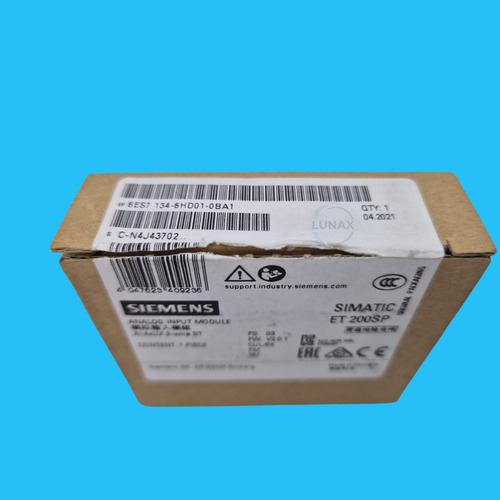 Siemens 6es7 134-6hd01-0ba1 Modulo Entrada Analogic Original