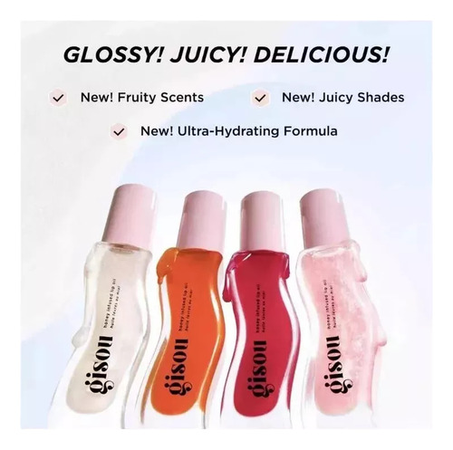 An Aceite Labial Gisou Con Infusión De Miel Cherry On The