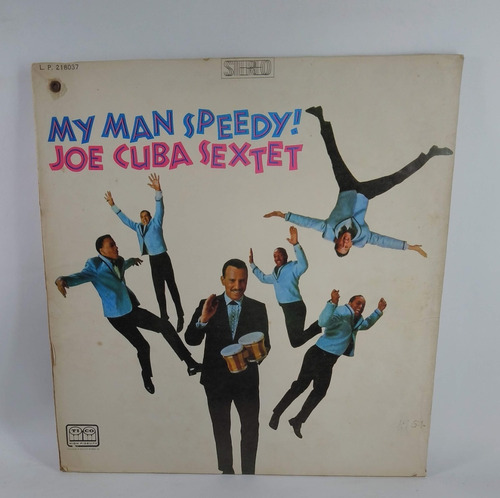Lp Joe Cuba Sextet  My Man Speedy ! Sonero Ed. Colombia 1967