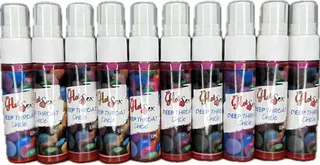 10 Pack Desensibilizador Oral Deep Throat 10ml Sabor Chicle