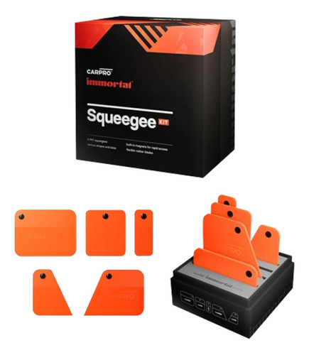 Carpro Squeegee Kit De 5 Plecas Para Ppf