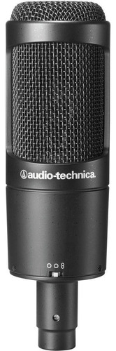 Micrófono De Condensador Multipatrón Audio Technica At2050 Color Negro